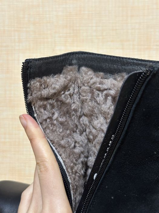 Детские сапоги из натуральной кожи