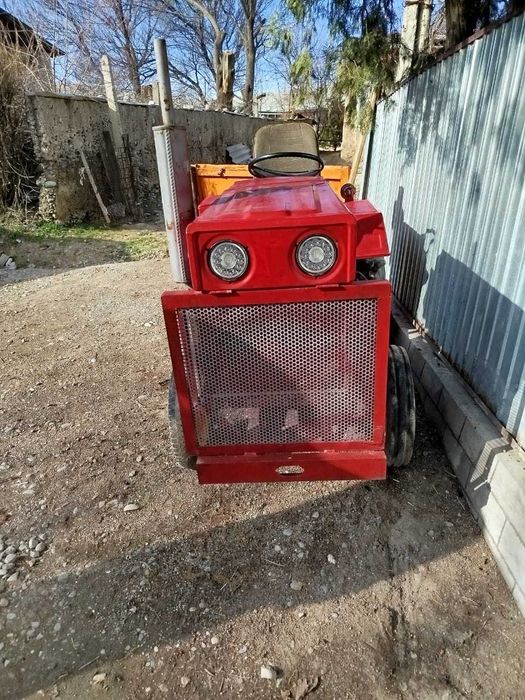 Мини трактор   соқасымен
