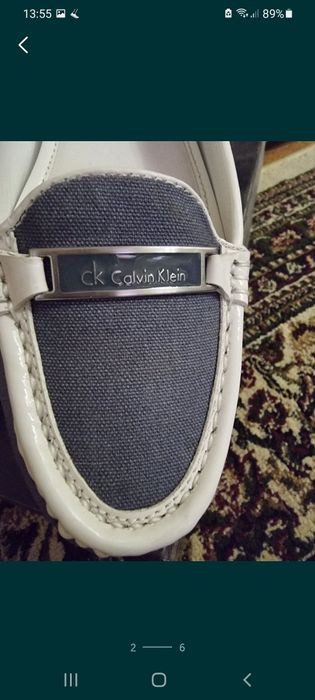 Calvin  Klein  мокасины