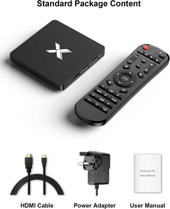 Тв бокс НА БЪЛГАРСКИ P297 TV Box Quad-Core CPU 4GB ram 32GB rom, hfmi
