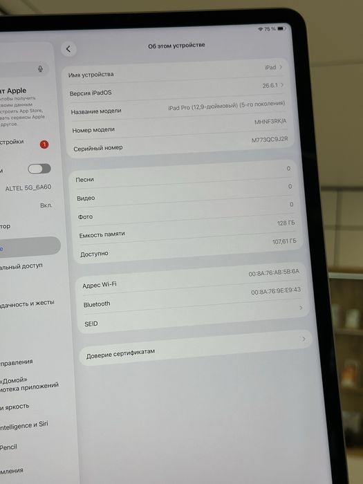 iPad Pro 12.9-inch | 128 GB | 5-gen | M1