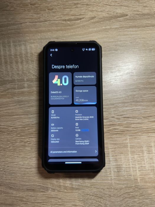 Blackview BL9000 Pro desigilat