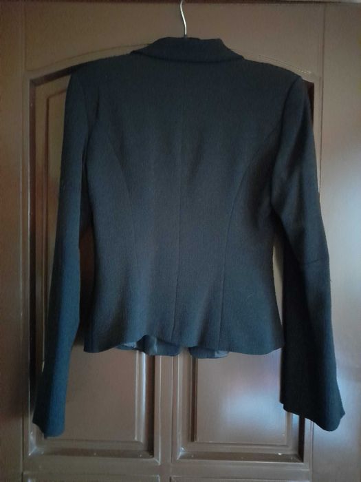 Sacou dama, negru, model elegant de gala, material nesifonabil  S-M