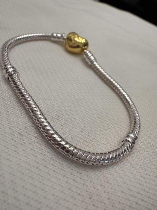 Bratara Pandora 16 cm noua Aurie