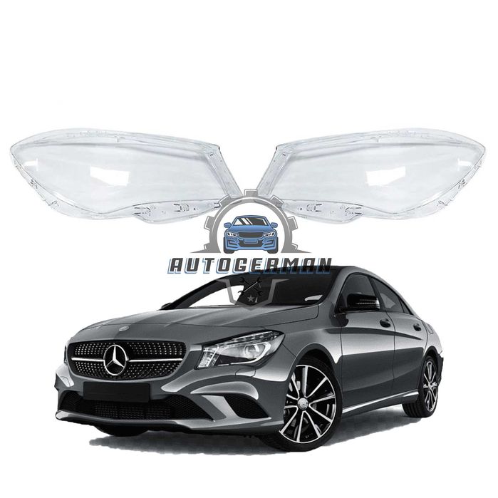 Капаци фарове Mercedes W117 CLA (14-16) стъкло фарове крушки Мерцедес ЦЛА xenon