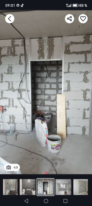 Ремонт кваартиров и домов под клуч