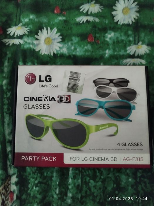 Очки 3D к телевизору LG
