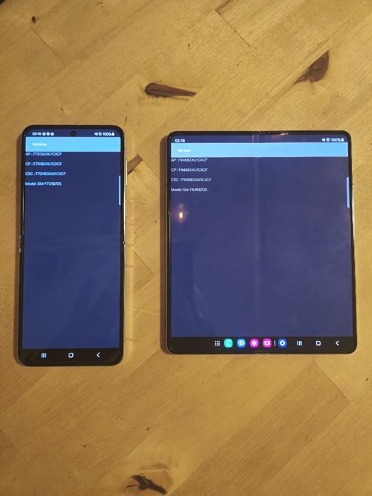 Vând pachet Flip5 + Fold5 impecabile pt piese