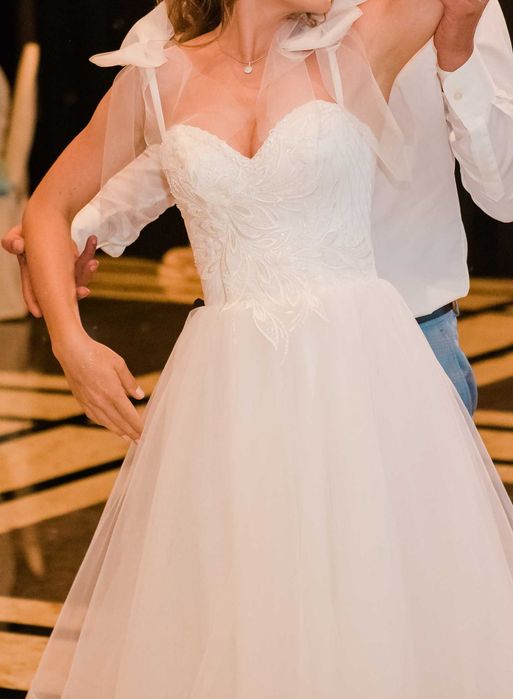 Vand rochie mireasa scurta/ cununie civila