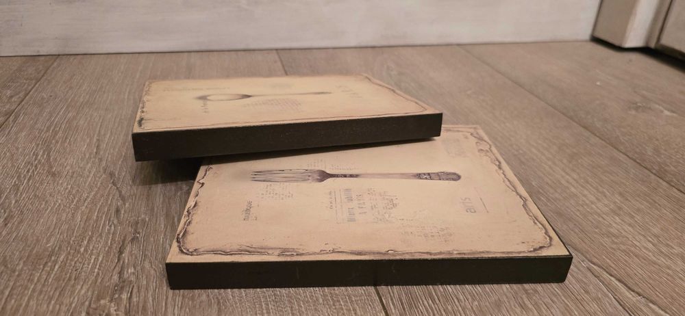 Комплект две картини, стил рустик.