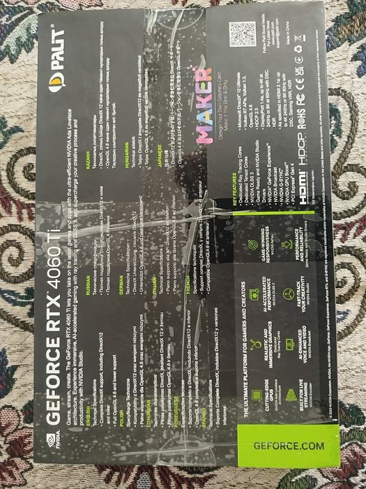 Продам видеокарту 4060ti 8 Gb