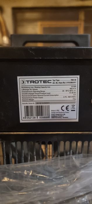 Aeroterma 380v Trotec