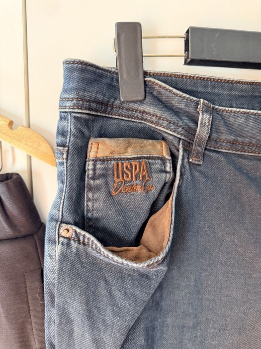 Pantaloni Boss si Blugi Uspa amandoi xl-xxl pret 200 ron amandoi