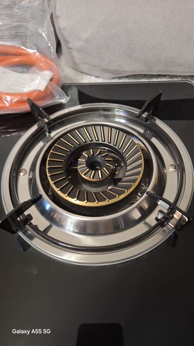 Газов котлон за къмпинг или градина