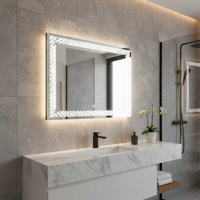 Стилно LED огледало