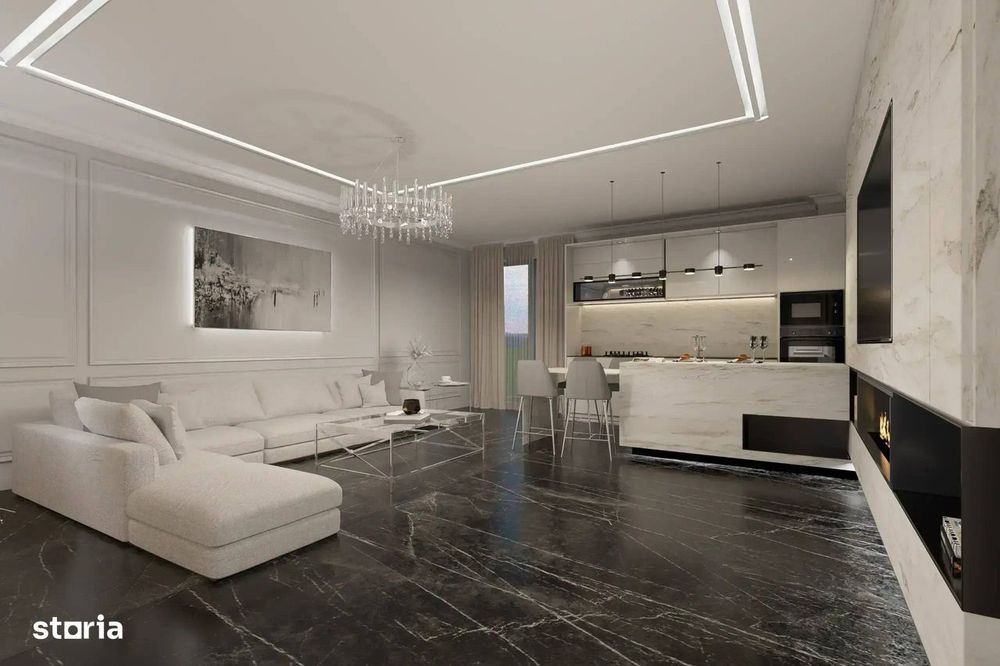 Apartament Modern 2 Camere cu Dormitor Uriaș de 21 mp