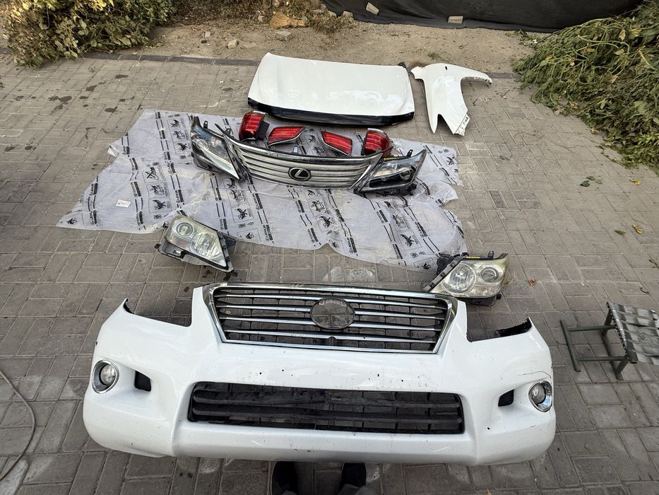 Рейлинг на лексус 570 комплект