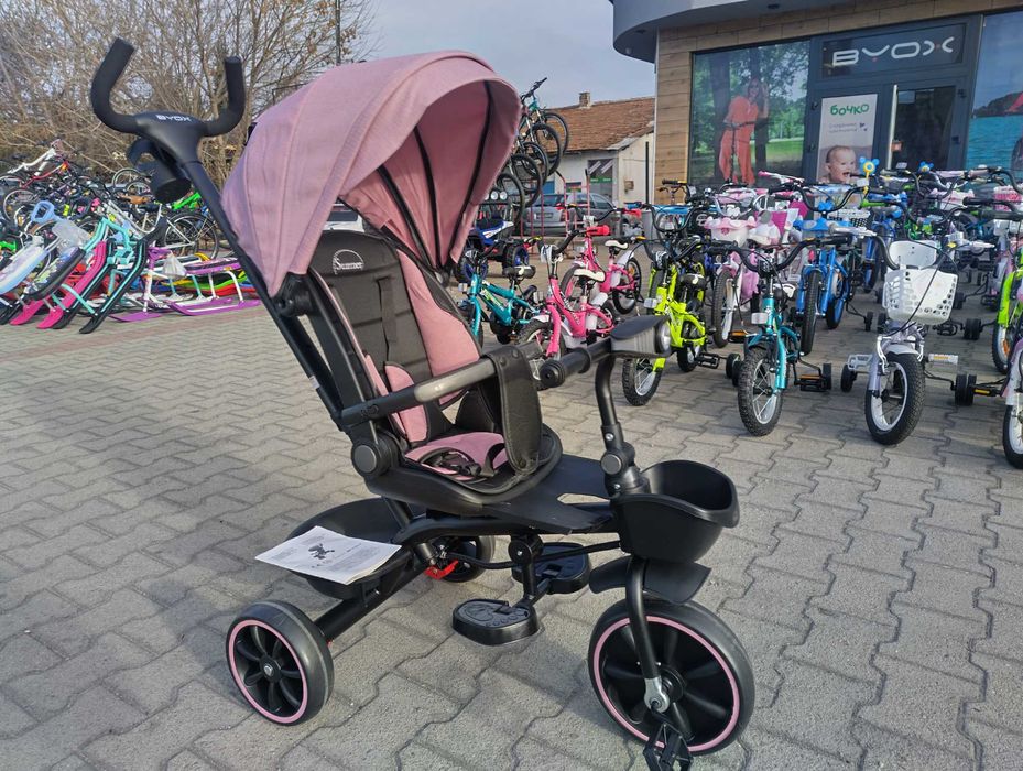 BYOX Детска триколка SUMMER розов