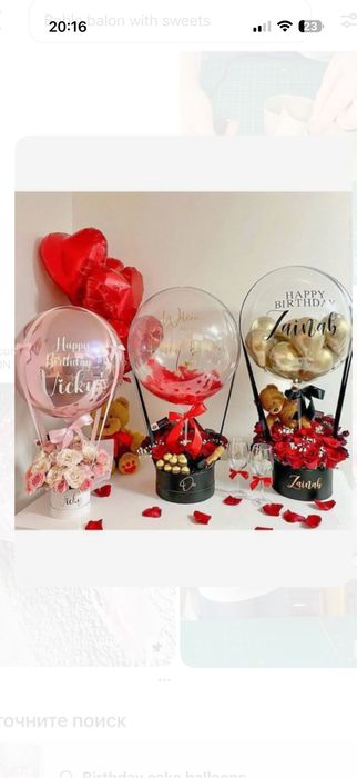 8-mart uchun dekoratsiyalar