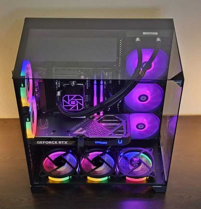 RTX 5070 12GB/Ryzen 7-7800X3D/RAM 32GB/SSD 1TB/Чисто Нов+Гаранция!