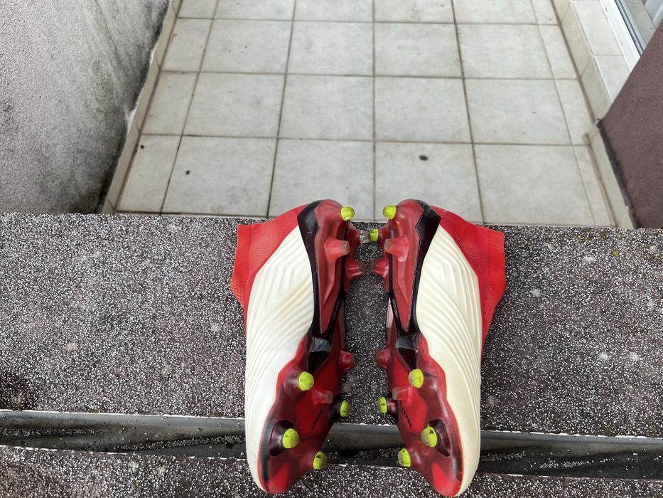 Професионални Бутонки Adidas Predator 18+ FG “Solar Red / Core Black / White