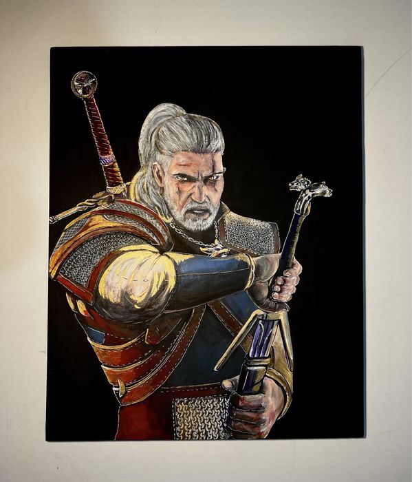 Картина «Ведьмак Геральт»