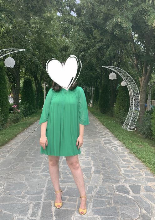 Rochie Poema verde, nr.36
