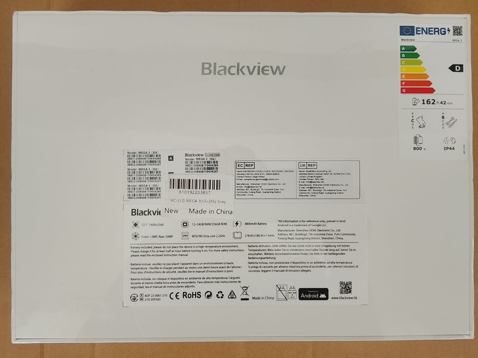 Tabletă blackview mega 3