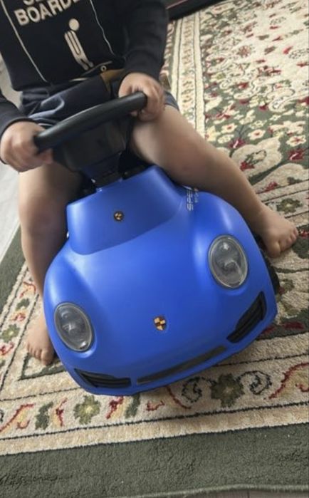 Толокар Машинка porshe синяя