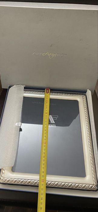 Ramă foto din argint