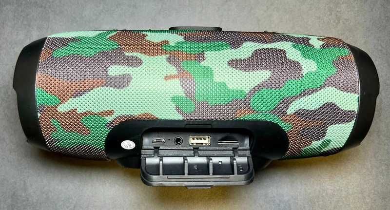 Boxă portabilă CHARCE 3 - Bluetooth - Card Micro SD - USB - Camuflaj