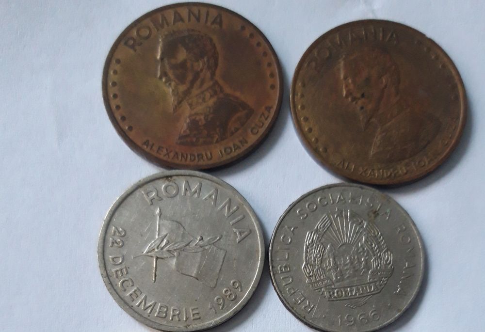 Monezi vechi.Poze fata verso.
