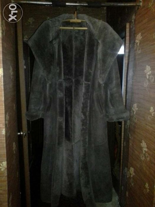 Дубленка длинная