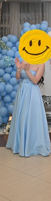 Rochie bleu elegantă