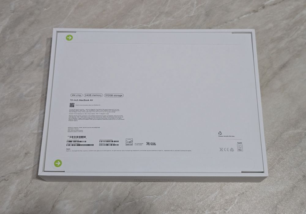 MacBook Air M4 24/512 новый
