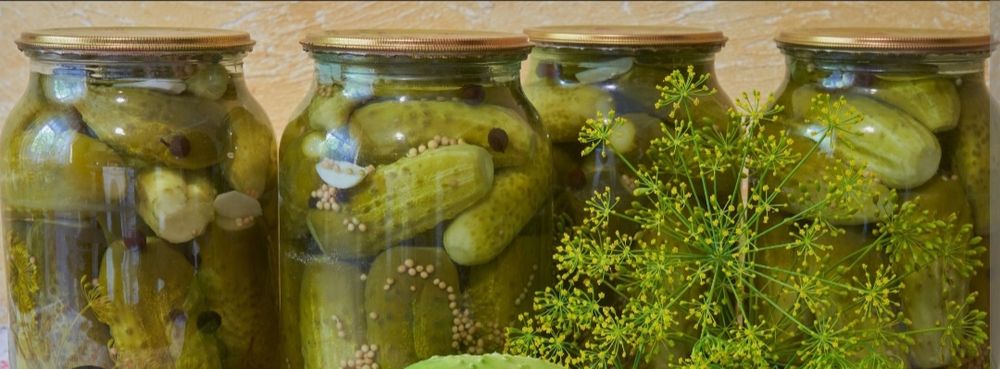 Маринованные огурцы