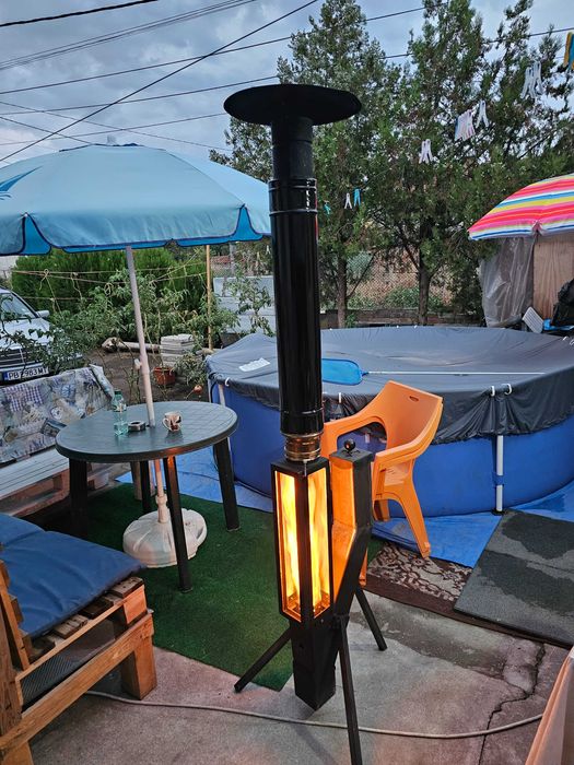 Ново.!! Ракетна пелетна печка .