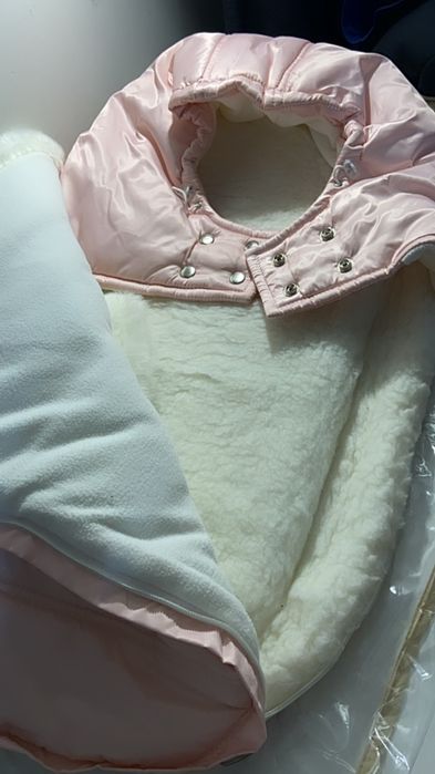 Продам зимний конверт на овчине