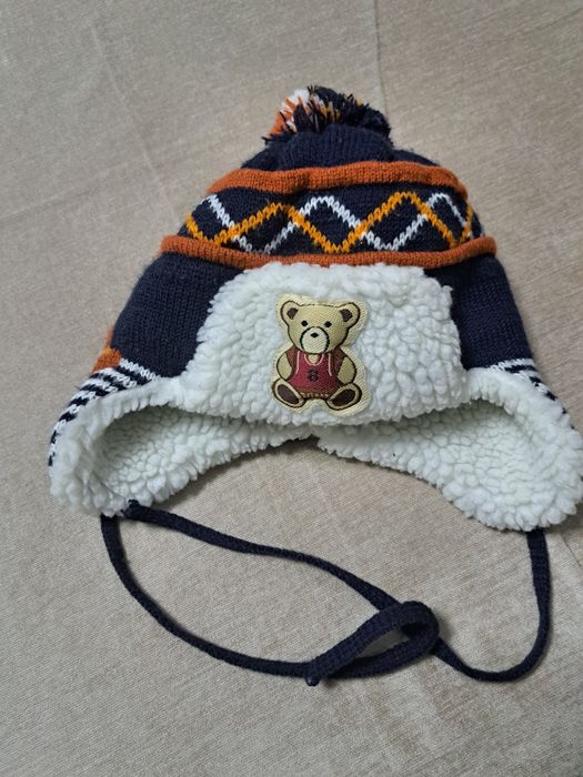 Шапочка зимняя детская