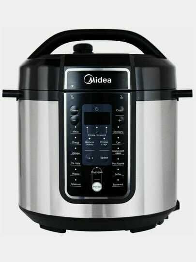 Мультиварка-скороварка Midea "MPC-6037", 5.7 л, антипригарное покрытие