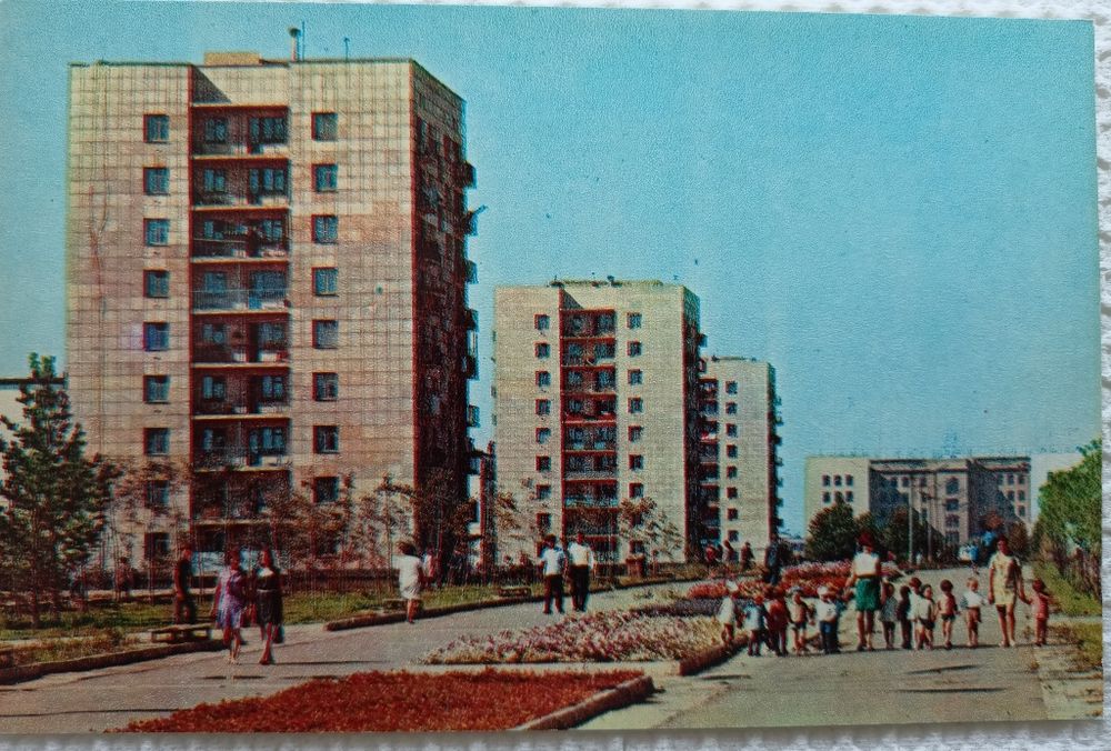 Фото-открытки Караганда 1972г