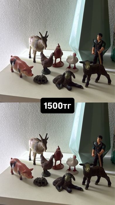 Игрушечные животное от 500тг.  Самовывоз.