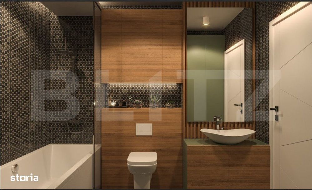 Apartament 3 camere Apahida 55mp | Complex Estimo | Ideal pentru o fam