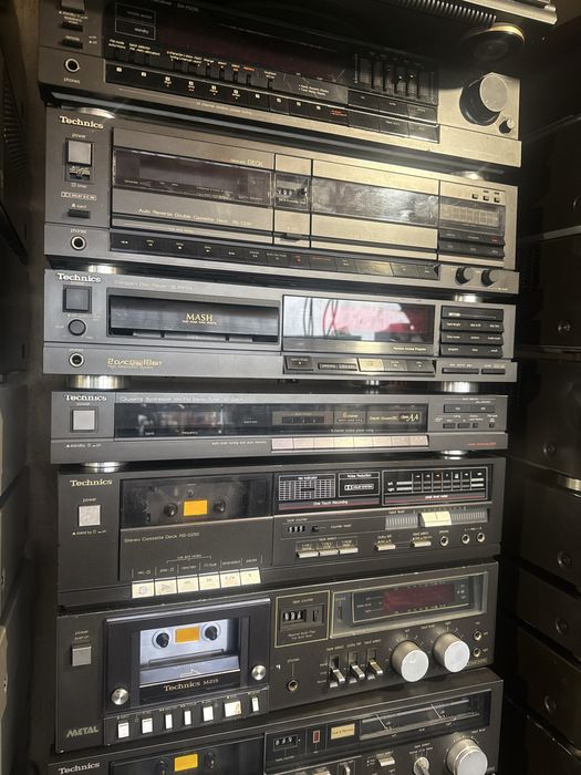 Technics amplificatore,cd,deck uri,tunere