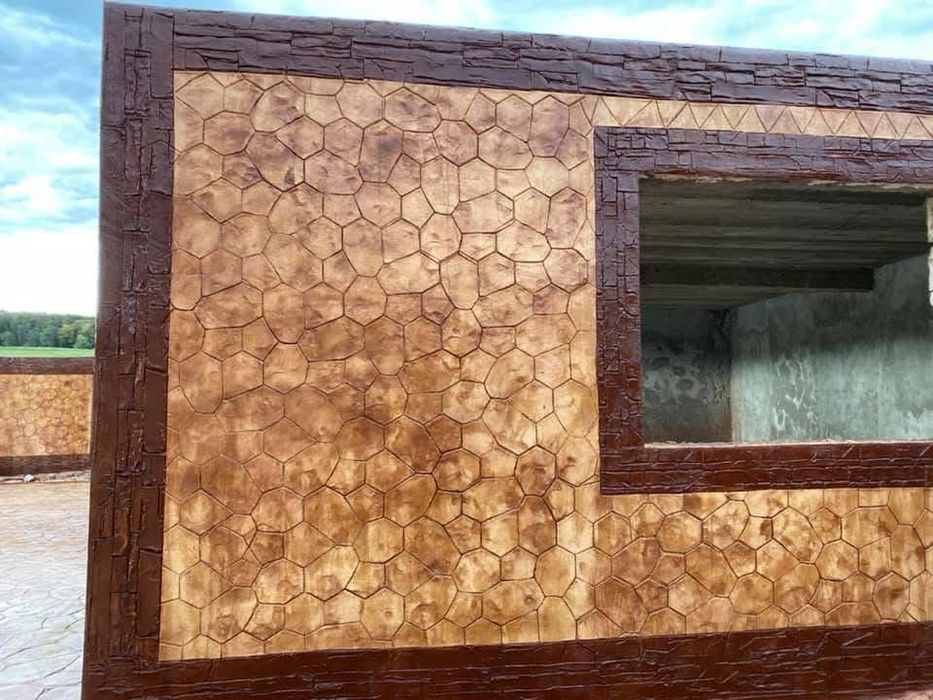 Beton amprentat durabil elegant si rezistent