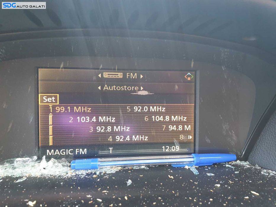 Display Ecran Afisaj pentru Navigatie Mica BMW Seria 5 E60 E61 2003 - 2010 [C2219]
