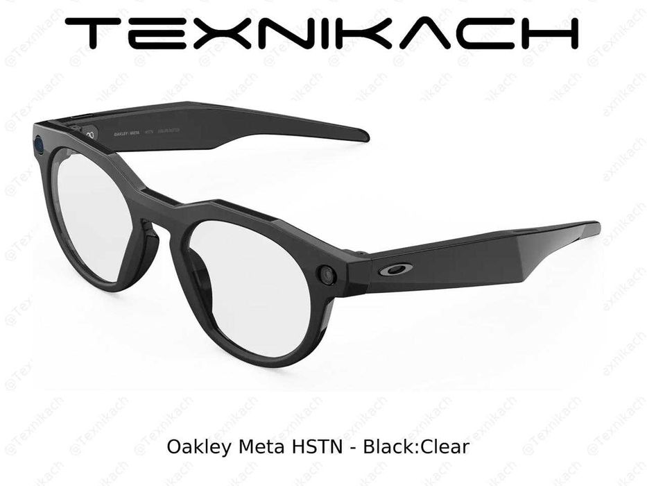 Новый Oakley Meta HSTN - Black/Clear Доставка
