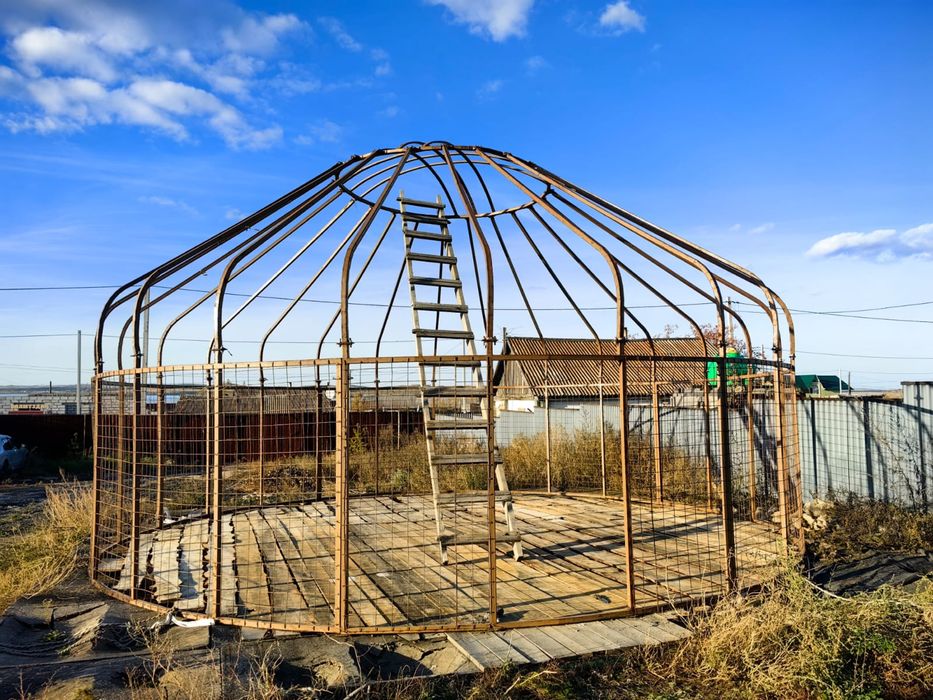 Продается металлическая юрта