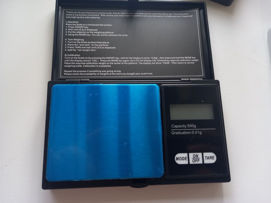 Весы ювелирные карманные