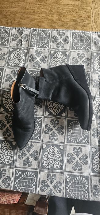 Зимни кожени боти 40 номер